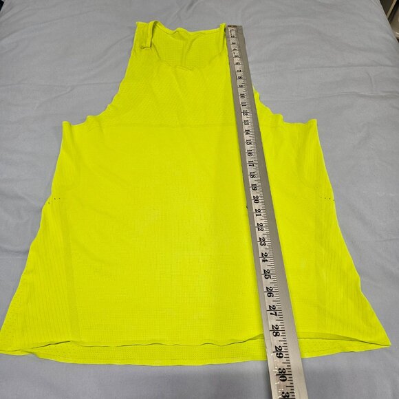 Lululemon Athletica Sporty Tank Top Women Size 10 Thin Neon - Picture 8 of 12